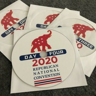 2020 Republican National Convention Day 1 - Day 4 Dvd