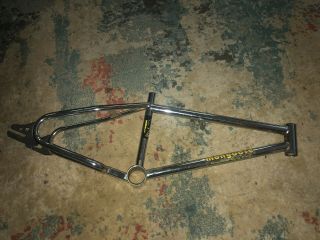 Old School Vintage BMX Mongoose Expert frame with issues 1985 patina rust 2