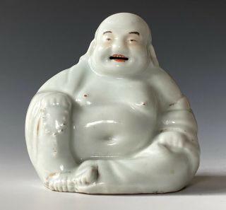 Antique Chinese Porcelain Figure Of Buddha Qing 19th Budai