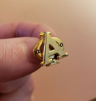 Gold Filled Alpha Phi Sorority Fraternity Pin