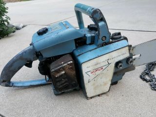 Vintage Homelite XL Chainsaw w late 1960 ' s 2