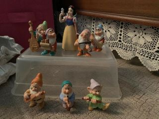 Walt Disney Snow White And Seven 7 Dwarfs Figurines Sri Lanka