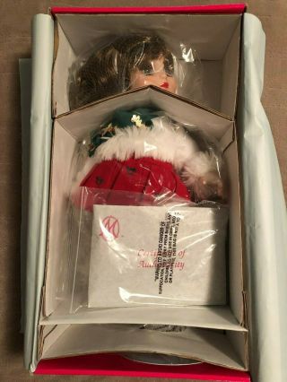 Disney Marie Osmond Adora Belle Holiday Pin Trader Doll - With Pins