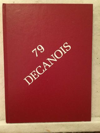 1979 Stephen Decatur High School Annual Yearbook Illinois Il