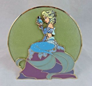 Disney Fantasy Pin - Elsa - Moonlit Mermaid - Frozen - Jumbo
