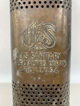 1920 ' s U.  S.  Sanitary Specialties Corp.  Roescher Chemical Disinfectant Dispenser 3