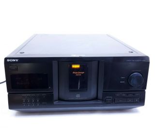 Vtg Sony Mega Storage 200 Disc Cd Player Changer Cdp - Cx235 High Density Linear