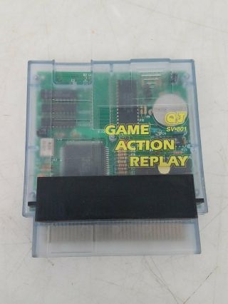 Vintage Qj Sv - 801 For Nintendo Nes Game Action Replay