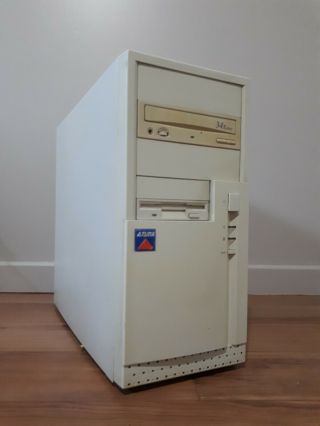 Vintage At Pc Windows 98 Computer,  Intel Pentium Mmx 128mb,  Isa Slots