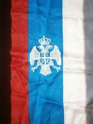 SERBIA KRAJINA army SERBIAN COAT OF ARMS 1991 1995 FLAG FLAGGE YUGOSLAVIA WAR 2