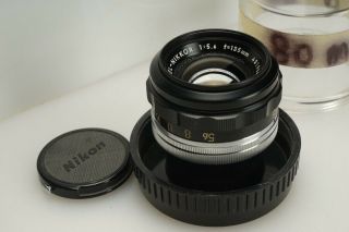 Vintage Nikon El - Nikkor 135mm F/5.  6 Enlarger Lens With Cap 43mm
