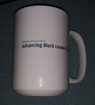Jp Morgan Chase Bank: Advancing Black Leaders Ceramic Coffee Mug.  Aasf Donation