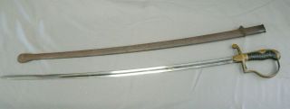 Vintage Imperial German Sword And Scabbard World War I