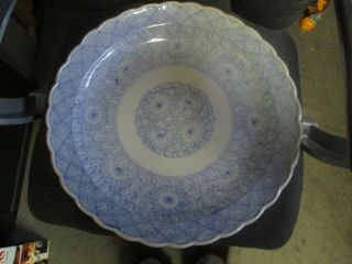 Impressive Large Chinese Antiques Porcelain Oriental Blue White Charger Plate