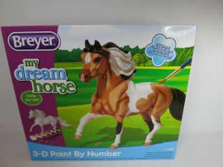 Breyer My Dream Horse 3d Paint By Number Kit - Midnight Tango Mold -