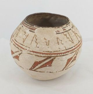 Antique Vintage Native American Pueblo Pottery Bowl Unsigned 2