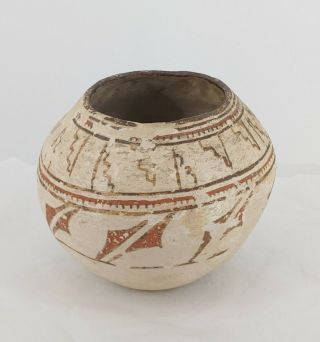 Antique Vintage Native American Pueblo Pottery Bowl Unsigned 3