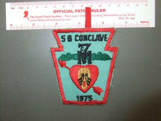 Boy Scout Oa Section Ne - 5b 1975 Conclave 2726ff