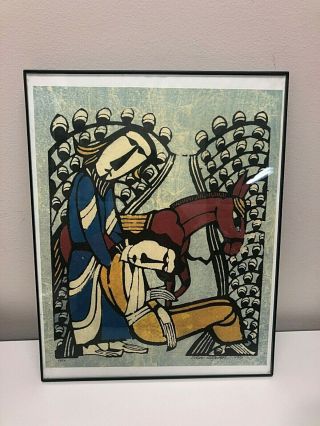Sadao Watanabe Biblical Art Work Authentic/numbered And Signed