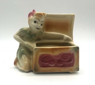 Vintage Walt Disney Peter Pan Ceramic Planter