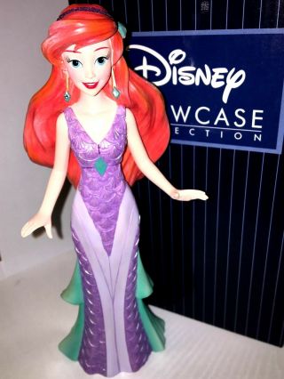 Disney Showcase The Little Mermaid Ariel Figurine Art Deco Couture De Force