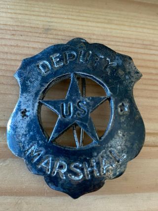 U.  S Deputy Marshal Badge Early 20th Century
