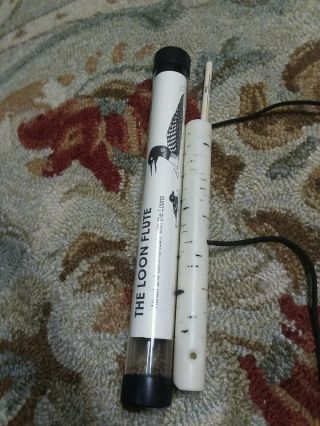 Loon Flute Actually Makes The 4 Loon Calls 11 " Long W/ Instructions