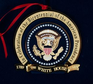Presidential Bicentennial Edition Ornament White House Historical Association