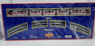 Rare Vintage Walt Disney World Monorail System Red Stripe Train Playset