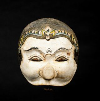 A Fine Antique Bali Topeng Bondres Mask