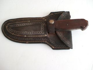 Vintage Jean Case Cut Co.  Knife & Hatchet Set With Sheath - L@@k -