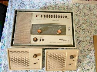 Vintage Nutone Model 2057 2058 Home Intercom And Am/fm Radio