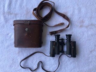 Vintage German Neo - Trieder D.  R.  P.  Binocle 12x C.  P.  Goerz Berlin 12x Binoculars