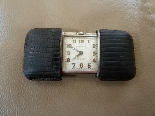 Vintage Purse Watch - Movado Chronometre Ermeto - Sterling Case