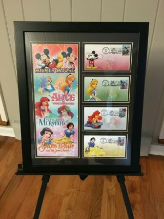 2005 Walt Disney The Art Of Celebration 1st Day Issue Stamp Framed Mickey Mouse