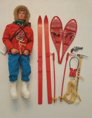 Vintage 1964 - 69 Gi Joe W/ Action Man Polar Explorer Outfit & Accessories