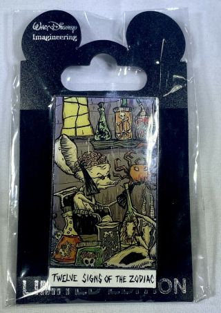 Disney Wdi Haunted Mansion Holiday Tarot Card Pin 12 Finklestein - Le 200