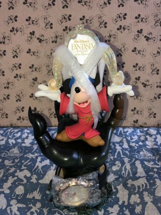 Disney Sorcerer Mickey Fantasia Le 1506 / 2000 Watch Chernabog Hand Figurine
