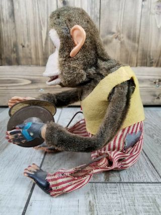 Vintage Daishin Japan Musical Jolly Chimp Toy Story Monkey DOES NOT WORK 2