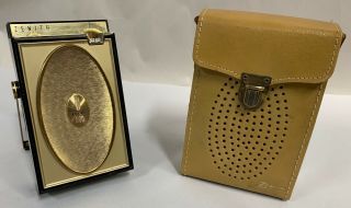 Vintage Zenith Royal 500 Portable Transistor Radio (a30)