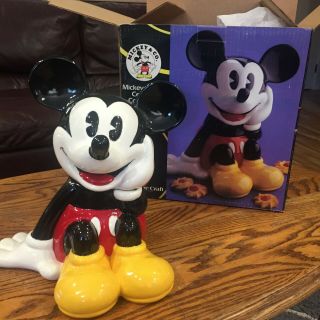 Mickey Mouse Cookie Jar By Treasure Craft