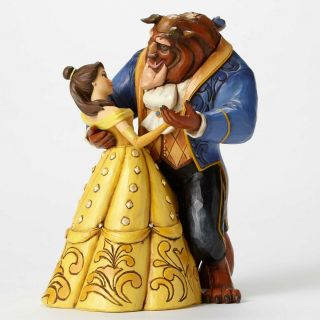 Disney Traditions Jim Shore Beauty And The Beast Moonlight Waltz Figure