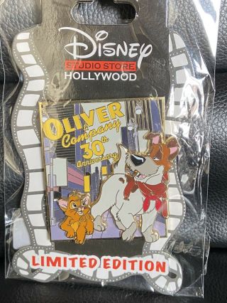 Disney Dssh Oliver And Company 30th Anniversary Le 200 Pin