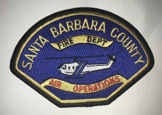 Santa Barbara County Fire Dept.  Air Operations Patch