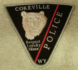 Cokeville,  Wyoming Police Patch