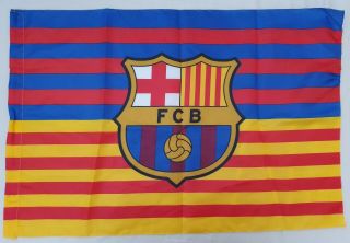 Barcelona Football Club Fcb Flag Fc Soccer Flag