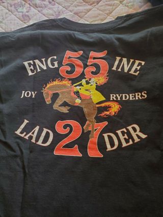 Detroit Fire Department Engine 55 Ladder 27 Duty Shirt