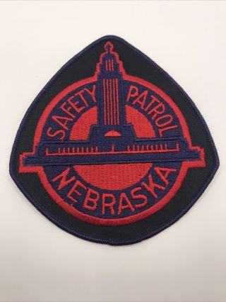 Vintage Nebraska State “safety Patrol” Police Patch State Police Highway Patrol