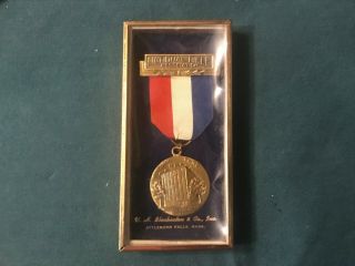 Vintage Nra Medal Building Fund 1600 Rhode Island Ave Nw Washington Dc
