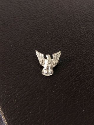 Vintage Bsa Boy Scouts Of America Sterling Silver Eagle Scout Pin